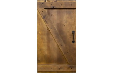 Image of Tactical Walls Mini Barn Door Concealment, Dutch Walnut, BARNDW