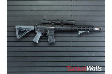 Image of Tactical Walls ModWall AR15 Hanger, Right Facing, Black, MWAR15R