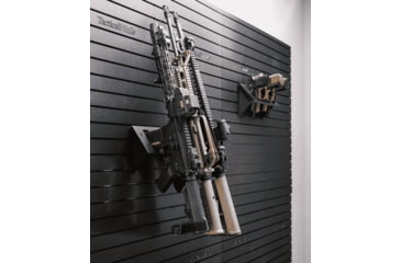 Image of Tactical Walls ModWall Multi-Rifle Hangers, Black, MWMRH