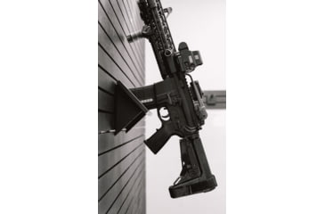 Image of Tactical Walls ModWall Multi-Rifle Hangers, Black, MWMRH