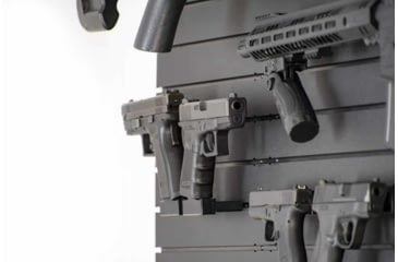 Image of Tactical Walls ModWall Single Stack Hanger, Right Facing, Black, MWSS9R