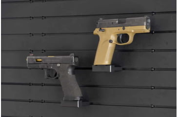 Image of Tactical Walls ModWall Single Stack Hanger, Right Facing, Black, MWSS9R