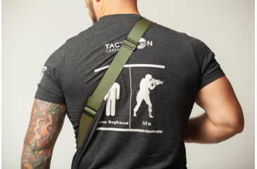 Image of Tacticon Armament 2 Point Rifle Sling, 1 Pack, OD Green, RSGRN1PK