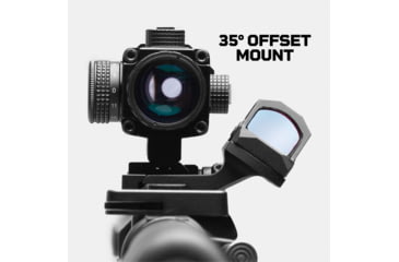 Image of Tacticon Armament 35 Degree Offset Mount, Black, 35DGPCMT
