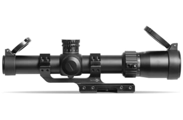Image of Tacticon Armament Apex Falcon 1-6x24mm 30mm Tube First Focal Plane LPVO Rifle Scope, Illuminated Mil Reticle with Windage/Elevation, Black, APXFALC16X24
