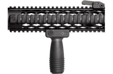 Image of Tacticon Armament BattleGrip 7 Vertical Broom Handle Rifle Foregrip, Black, BG07BK