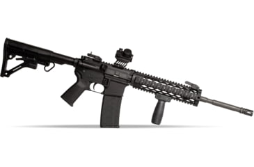 Image of Tacticon Armament BattleGrip 7 Vertical Broom Handle Rifle Foregrip, Black, BG07BK