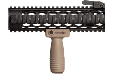 Image of Tacticon Armament BattleGrip 7 Vertical Broom Handle Rifle Foregrip, Tan, BG07TN