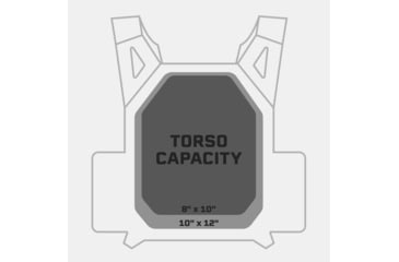 Image of Tacticon Armament BattleVest Lite Plate Carrier, Black, BV-LT-BK