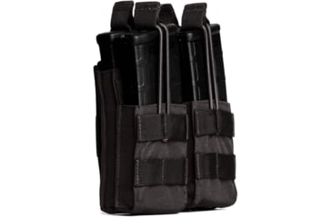 Image of Tacticon Armament Double Rifle Stacker Mag Pouch, Black, BKRS2/RS2-BP-BK