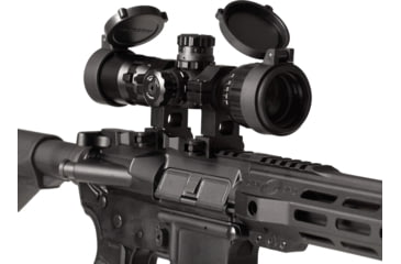 Image of Tacticon Armament Falcon V3 3-9x32mm 30mm Tube Second Focal Plane Rifle Scope, Illuminated Mil-Dot Reticle, Black, FALCV39x32