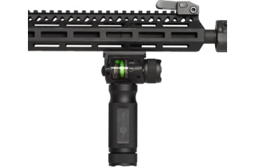 Image of Tacticon Armament Firefly V3 Rifle Foregrip with Light and Laser, Green Laser, Black, FGL30