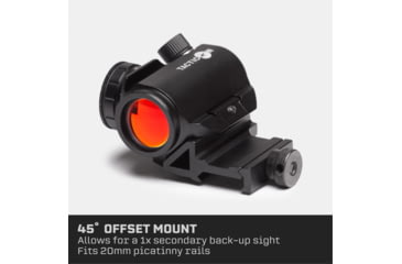Image of Tacticon Armament Predator V3 Tactical Optic Micro Red Dot Sight, Black, PRDV300