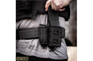 Image of Tacticon Armament Single Rifle Magazine Pouch, Black, R1-MC-BK