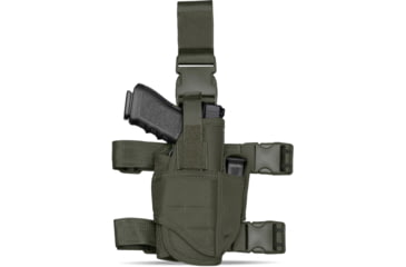 Image of Tacticon Armament Universal Drop Leg Holster, Right Handed, Ranger Green, DLGHRGRH