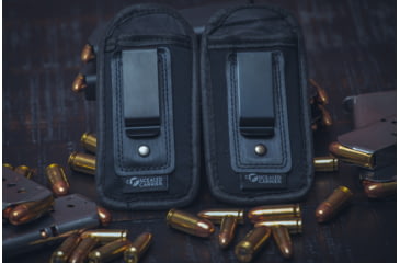 Image of Tacticon Armament Universal IWB Handgun Magazine Holster, 2-pack, Black, 2UMH10