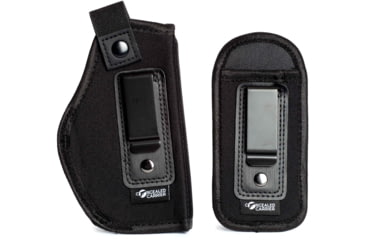 Image of Tacticon Armament Universal IWB Holster f/ Concealed Carry, Left Handed, Black, UIWBLH10