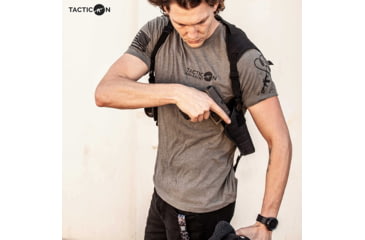 Image of Tacticon Armament Universal Shoulder Holster, Black, UVSHBK