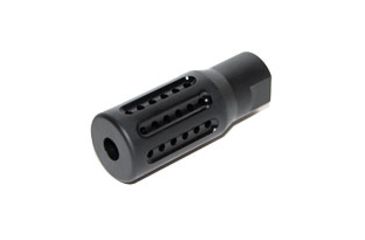 Image of Tacticool22 Muzzle Brake 1/2-28 TPI, Black, MB-AM1-1228-BLK