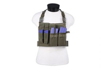 Image of Tactical Assault Gear GO Time Chest Rig Ranger Green