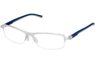 Image of Tag Heuer 0825 Bifocal Prescription Eyeglasses, Pure Frame - Smart Blue/Light Grey Frame, Clear Lens-0825-004BI