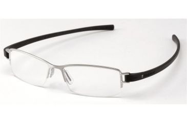 Image of Tag Heuer 7201 Progressive Prescription Eyeglasses, Pure Frame - Black Temples Frame, Clear Lens-7201-001PR