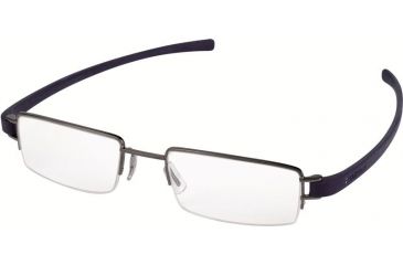 Image of Tag Heuer 7206 Bifocal Prescription Eyeglasses, Anthracite Ceramic Frame - Smart Blue Temples Frame, Clear Lens-7206-016BI