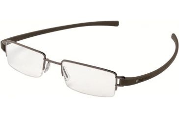 Image of Tag Heuer 7206 Bifocal Prescription Eyeglasses, Chocolate Ceramic Frame - Havana Temples Frame, Clear Lens-7206-005BI