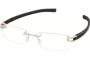 Image of Tag Heuer 7643 Bifocal Prescription Eyeglasses, Pure Frame - Black Temples Frame, Clear Lens-7643-011BI