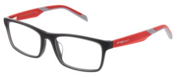 Image of Tag Heuer B. Urban 0555 Progressive Prescription Eyeglasses, Anthracite Grey Frame, 0555-004PR