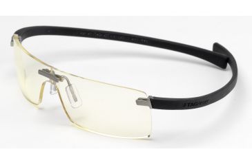 Image of Tag Heuer Panorama Wide Eyeglasses, Dark Frame/Black Temples, Night Vision Lens 3520-099
