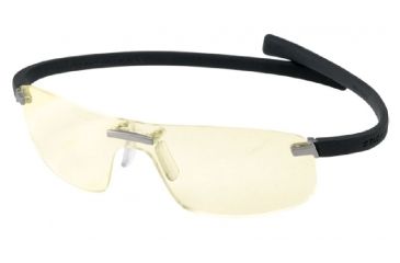 Image of Tag Heuer Panorama Wide Eyeglasses, Dark Frame/Black Temples, Night Vision Lens 3521-099