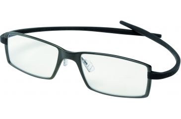 Image of Tag Heuer Reflex 2 Eyeglasses, Black Ceramic Frame/Black Temples, Clear Lens 3702-001
