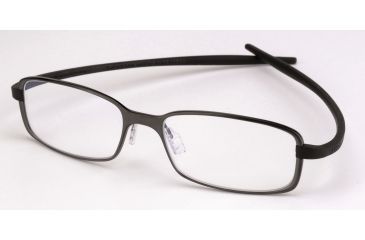 Image of Tag Heuer Reflex 2 Eyeglasses, Black Ceramic Frame/Black Temples, Clear Lens 3706-001