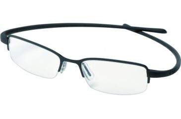 Image of Tag Heuer Reflex Eyeglasses, Black Frame/Black Temples, Clear Lens 3201-004