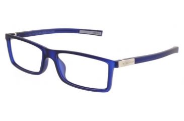 Image of Tag Heuer Urban 7 0512 Progressive Prescription Eyeglasses, Matte Blue Frame, 0512-008PR