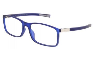 Image of Tag Heuer Urban 7 0517 Single Vision Prescription Eyeglasses, Matte Blue Frame, 0517-008SV
