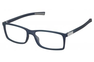 Image of Tag Heuer Urban 7 Eyeglasses, Grey Frame/Orange Temples, Clear Lens 0511-007