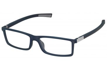 Image of Tag Heuer Urban 7 Eyeglasses, Grey Frame/Orange Temples, Clear Lens 0512-007