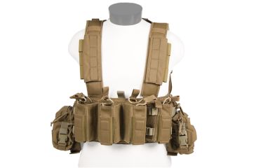 Image of Tactical Assault Gear Intrepid Chest Rig Coyote Tan ICR1CT
