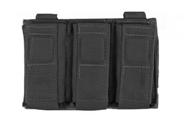 Image of Tactical Assault Gear MOLLE Magnet Universal Pistol Magazine 3 Pouch, Black 812279
