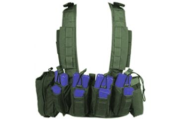 Image of Tactical Assault Gear Phalanx Chest Rig Type 2 MOLLE Ranger Green 816313