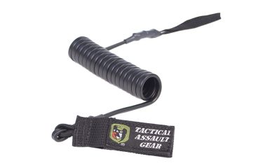 Image of Tactical Assault Gear Tactical Pistol Lanyard TAG Weapon Accessory TPL1BK