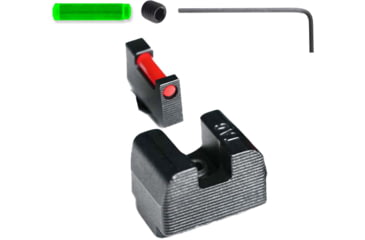 Image of Tag Precision Glock Slim TSH OR Pistol Sights Fiber Optic, 42, 43, 43X, 48, Black, 003BE006PN