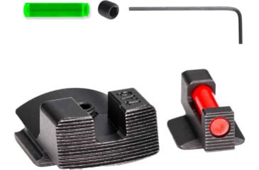 Image of Tag Precision Kimber Micro 9 TSH TAC Pistol Sights Fiber Optic, 1911, Black, 036BE036PN