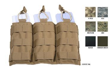 Image of Tactical Assault Gear MOLLE Triple Shingle with Bungee Multicam MSB31MC