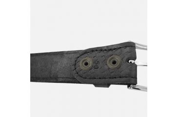 Image of Tagua Gunleather Basketweave Leather Belt Size 38 Black BELD-130