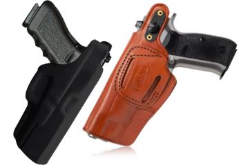 Image of Tagua Gunleather Cross Draw Holster, w/Snap for Beretta