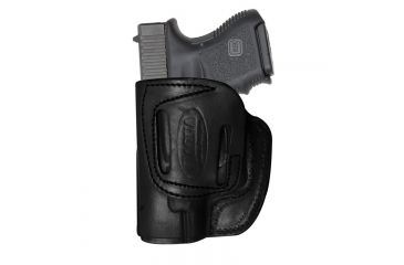 Image of Tagua Gunleather Cross Draw Holster for CZ, Black, Right Hand, CDH3-080