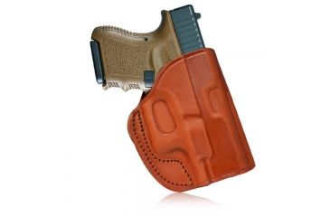 Image of Tagua Gunleather Cross Draw Holster for CZ, Brown, Right Hand, CDH3-082